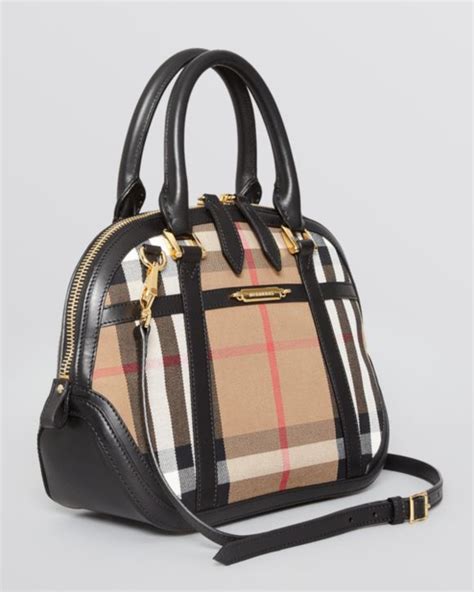 burberry satchel small house check sartorial orchard|Burberry Small Orchard House Check Satchel .